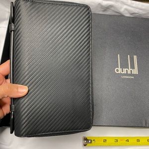 Dunhill Chassis double zip organizer Lx wallet